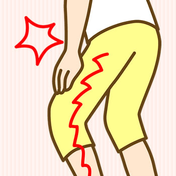 歩くと足がしびれる