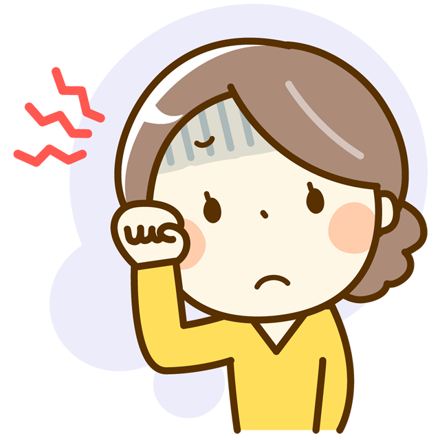 頭痛で頭が痛い・・・